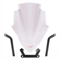GP Kompozit Bajaj Pulsar NS 200 2011-2024 Uyumlu Ön Cam Şeffaf