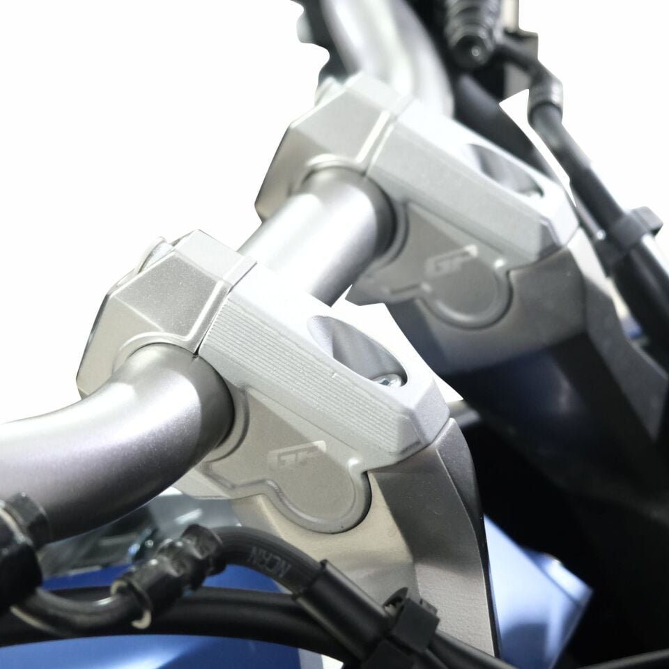 GP Kompozit Honda ADV 350 2023-2026 Uyumlu Gidon Yükseltme Gri