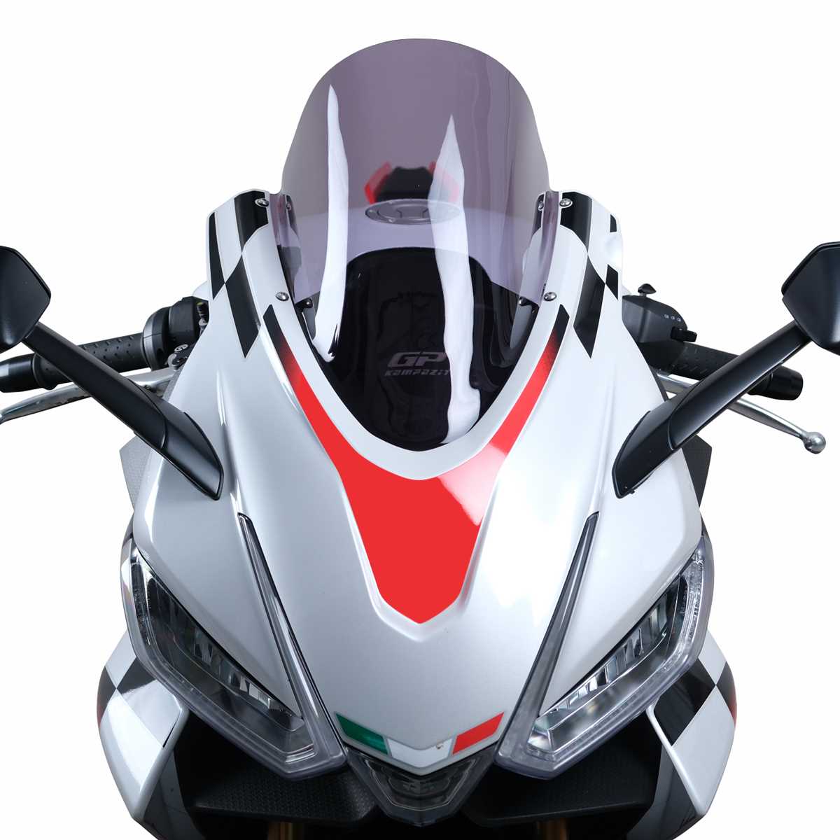 GP Kompozit Aprilia RS 660 2023-2024 Uyumlu Ön Cam Füme