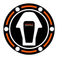 GP Kompozit KTM 390 Adventure 2020-2024 Uyumlu Tank Pad Seti Siyah-Turuncu