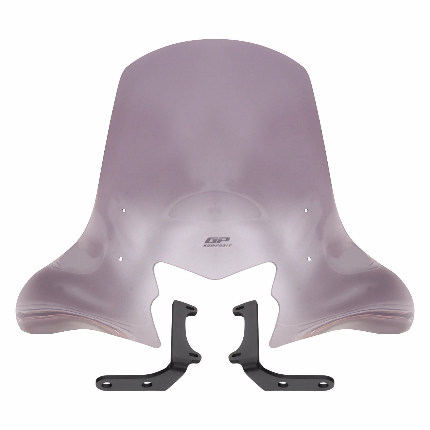 GP Kompozit TVS Jupiter 110/125 2023-2024 Uyumlu Ön Cam Füme 58 cm