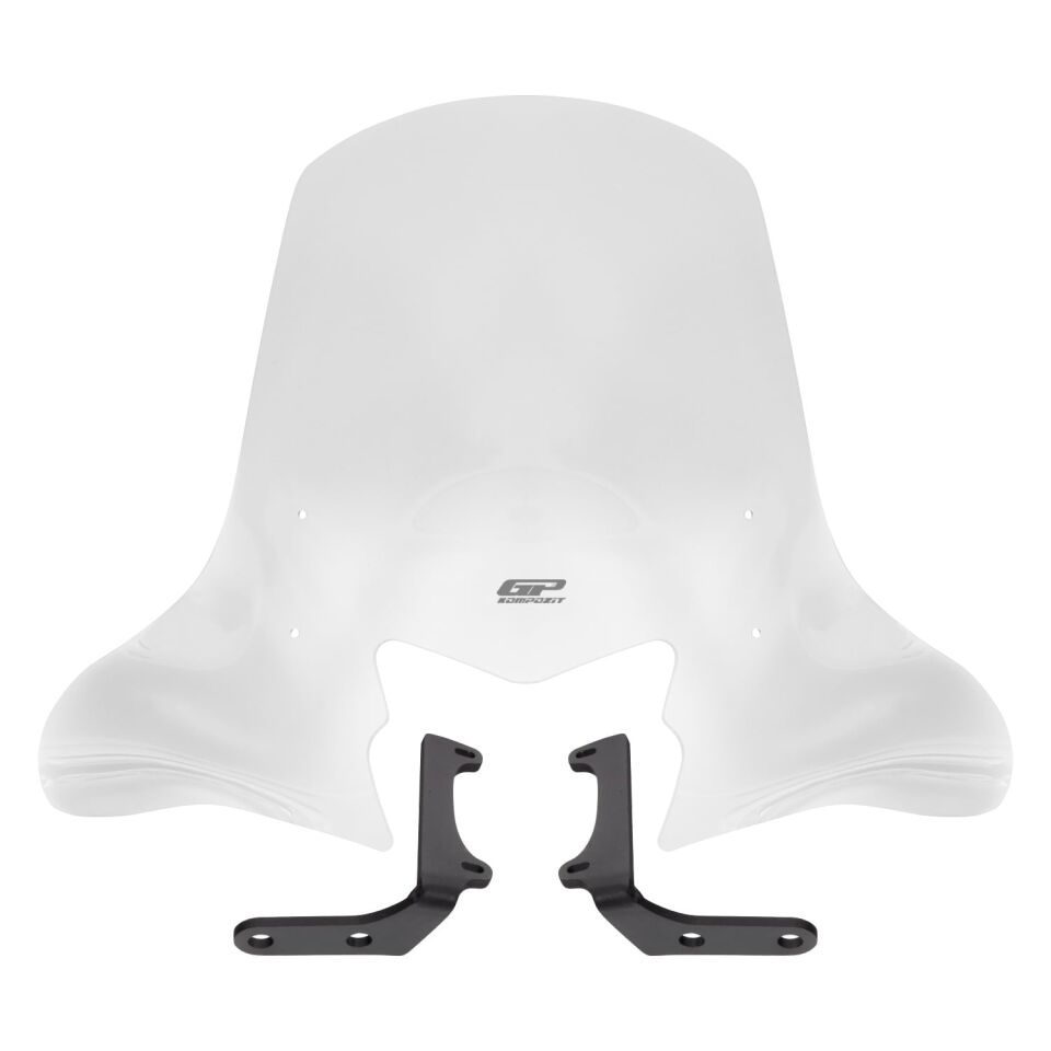 GP Kompozit TVS Jupiter 110/125 2023-2024 Uyumlu Ön Cam Şeffaf 58 cm