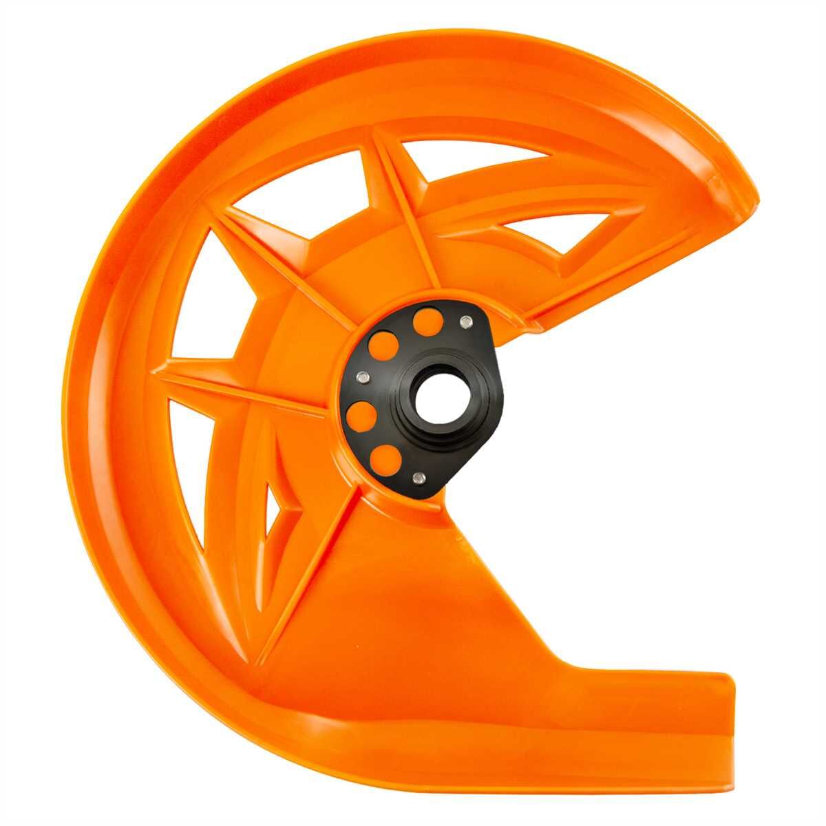 GP Kompozit KTM EXC 250 2013-2023 Uyumlu Plastik Ön Disk Koruma Seti Turuncu