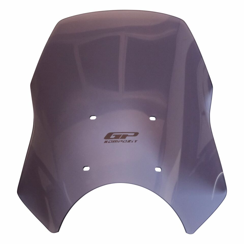 GP Kompozit Royal Enfield Himalayan 2024 Uyumlu Ön Cam Füme 39 cm