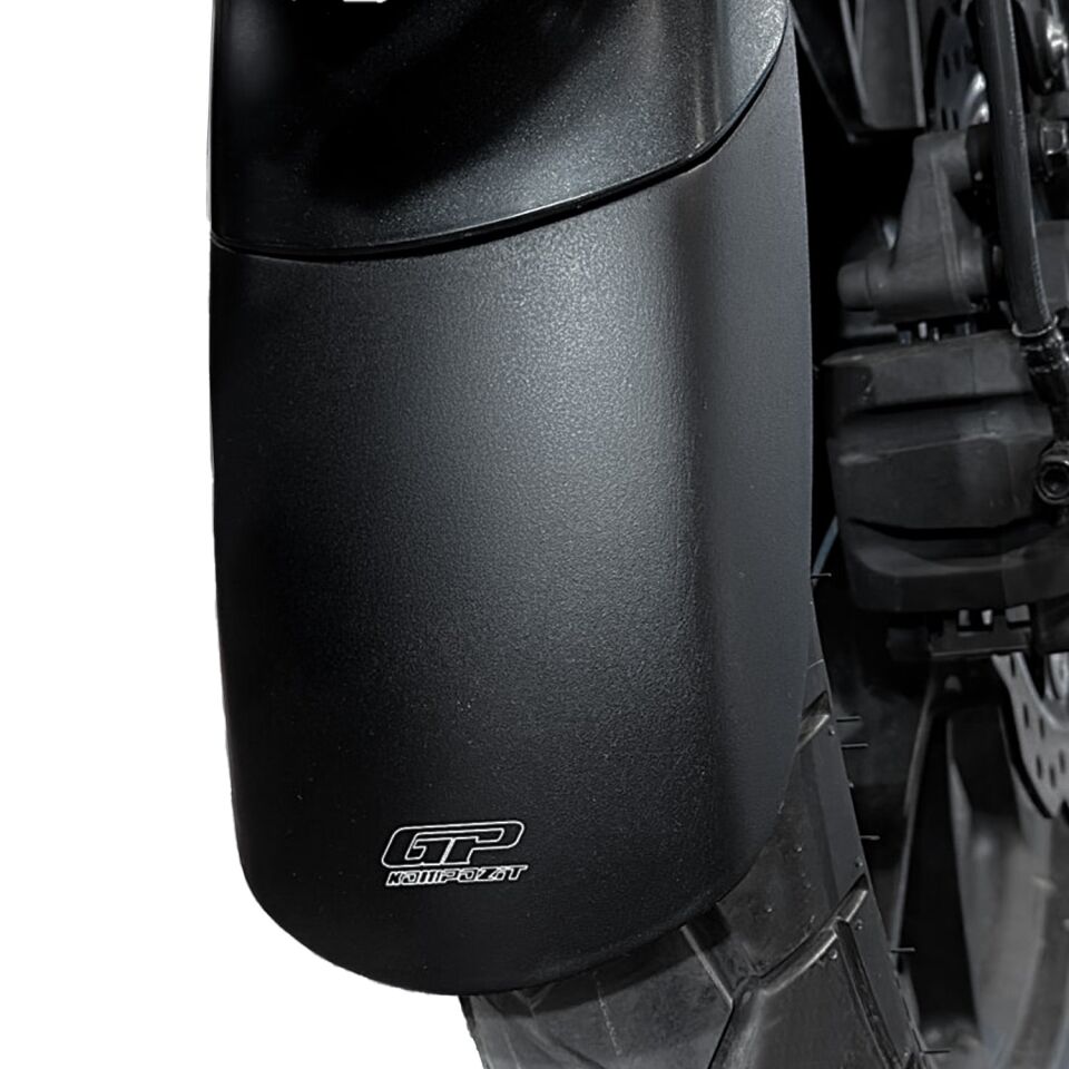 GP Kompozit Honda NX 500 2025-2026 Uyumlu Ön Çamurluk Uzatma Siyah