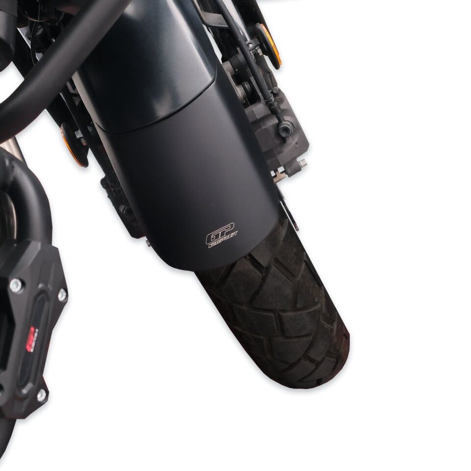 GP Kompozit Honda NX 500 2025-2026 Uyumlu Ön Çamurluk Uzatma Siyah