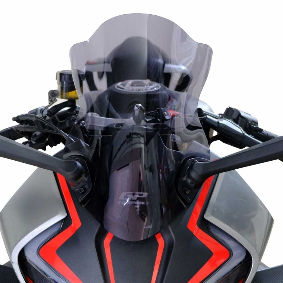 GP Kompozit CF Moto 450 SR 2023-2024 Uyumlu Ön Cam Siyah