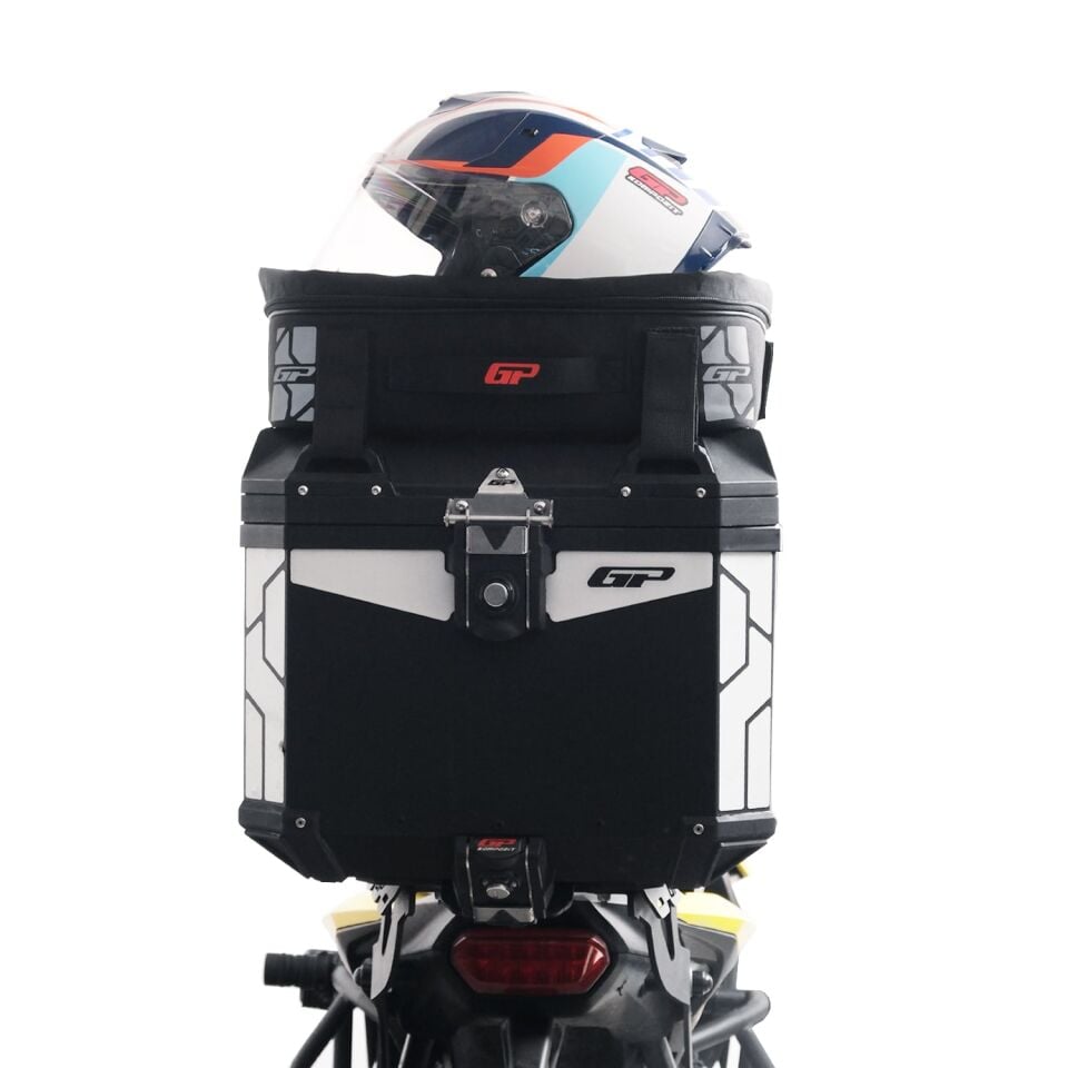 GP Kompozit KMSC03 Universal Motosiklet Çanta Üstü Kumaş Çanta Siyah