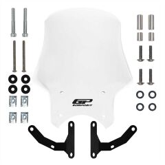 GP Kompozit Honda CB125R / CB250R 2018-2024 Uyumlu Tur Camı Şeffaf