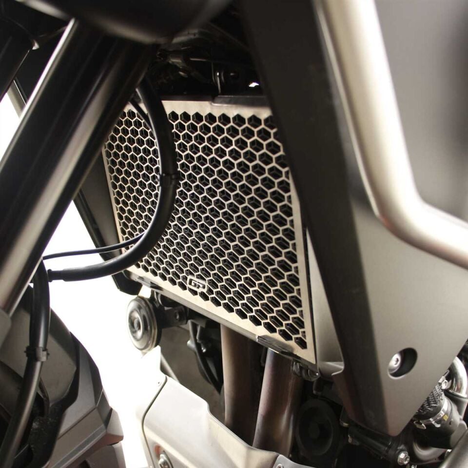 GP Kompozit Honda XL750L Transalp 2023-2024 Uyumlu Radyatör Koruma Siyah