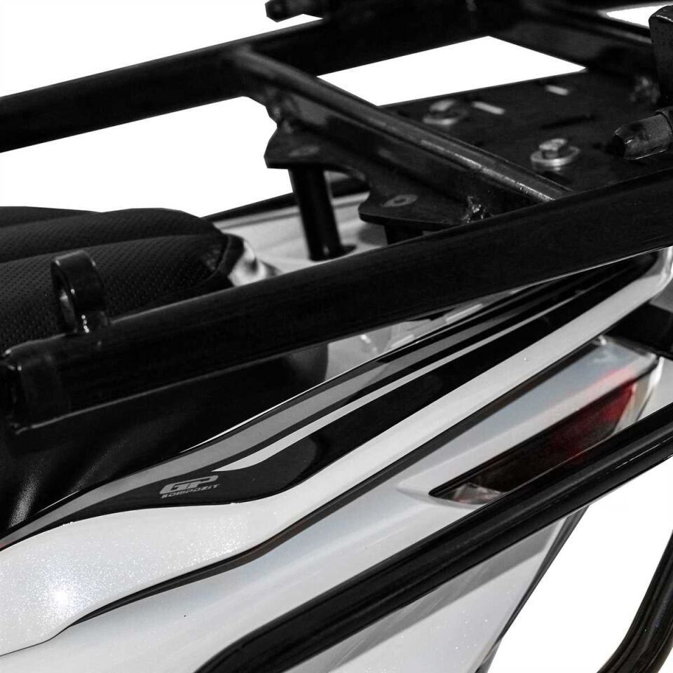 GP Kompozit Honda PCX 125 2021-2025 Uyumlu Kuyruk Pad Gri