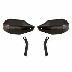 GP Kompozit Bajaj Pulsar NS 200 2014-2024 Uyumlu Led Sinyalli Elcik Koruma Siyah