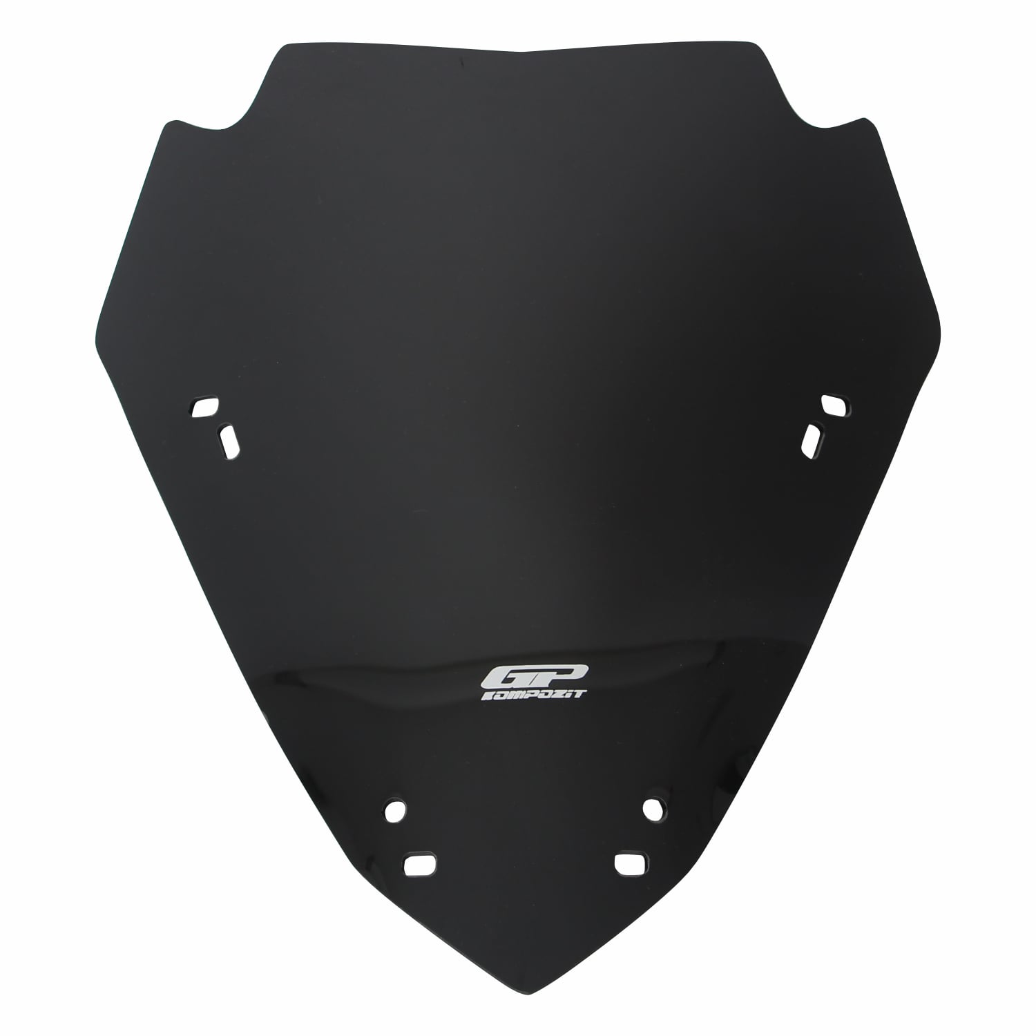 GP Kompozit Yamaha XMAX 250 2024-2026 Uyumlu Spor Ön Cam Siyah 40 cm