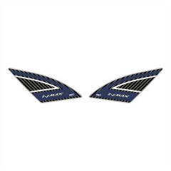 GP Kompozit Yamaha NMAX 125 / 155 2021-2024 Uyumlu Artçı Ayak Pad Mavi