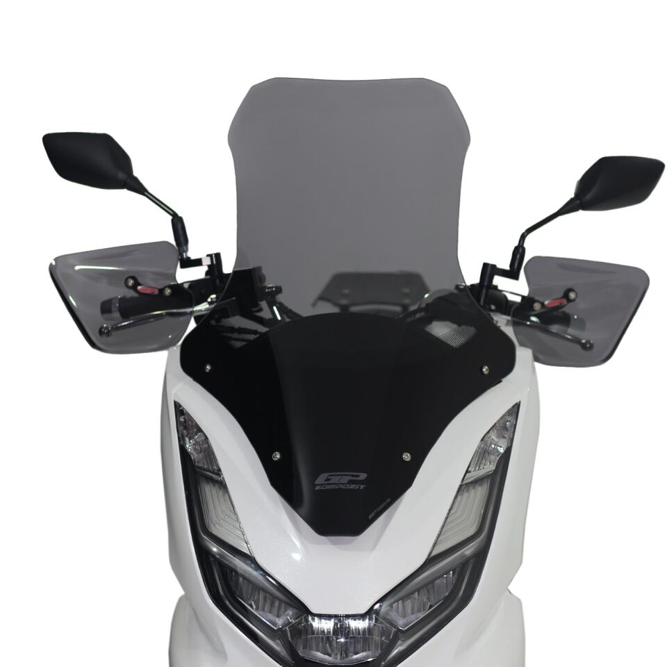 GP Kompozit Honda PCX 125 2021-2024 Uyumlu Ön Cam Füme