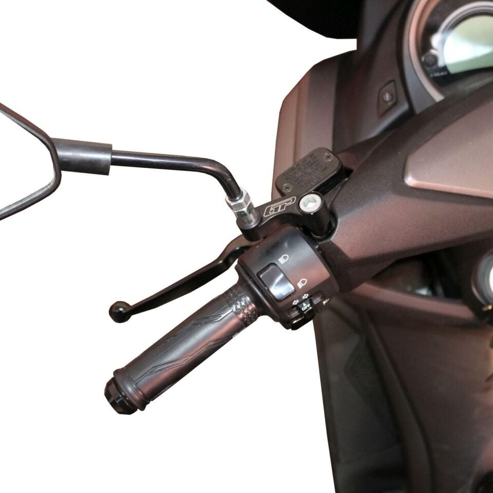 GP Kompozit Yamaha NMAX 125 / 155 2015-2026 Uyumlu Ayna Genişletme Siyah