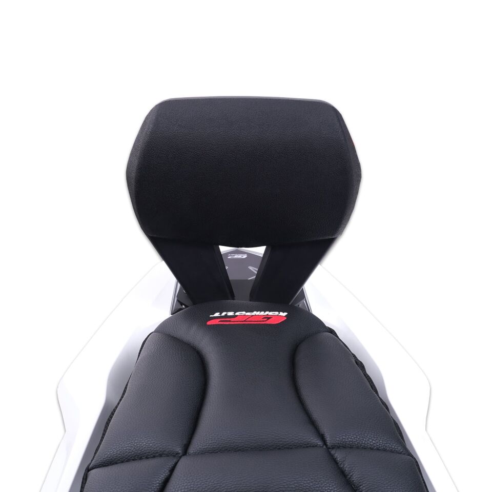 GP Kompozit Honda PCX 125 / 150 2014-2026 Uyumlu Spor Sissy Bar Siyah