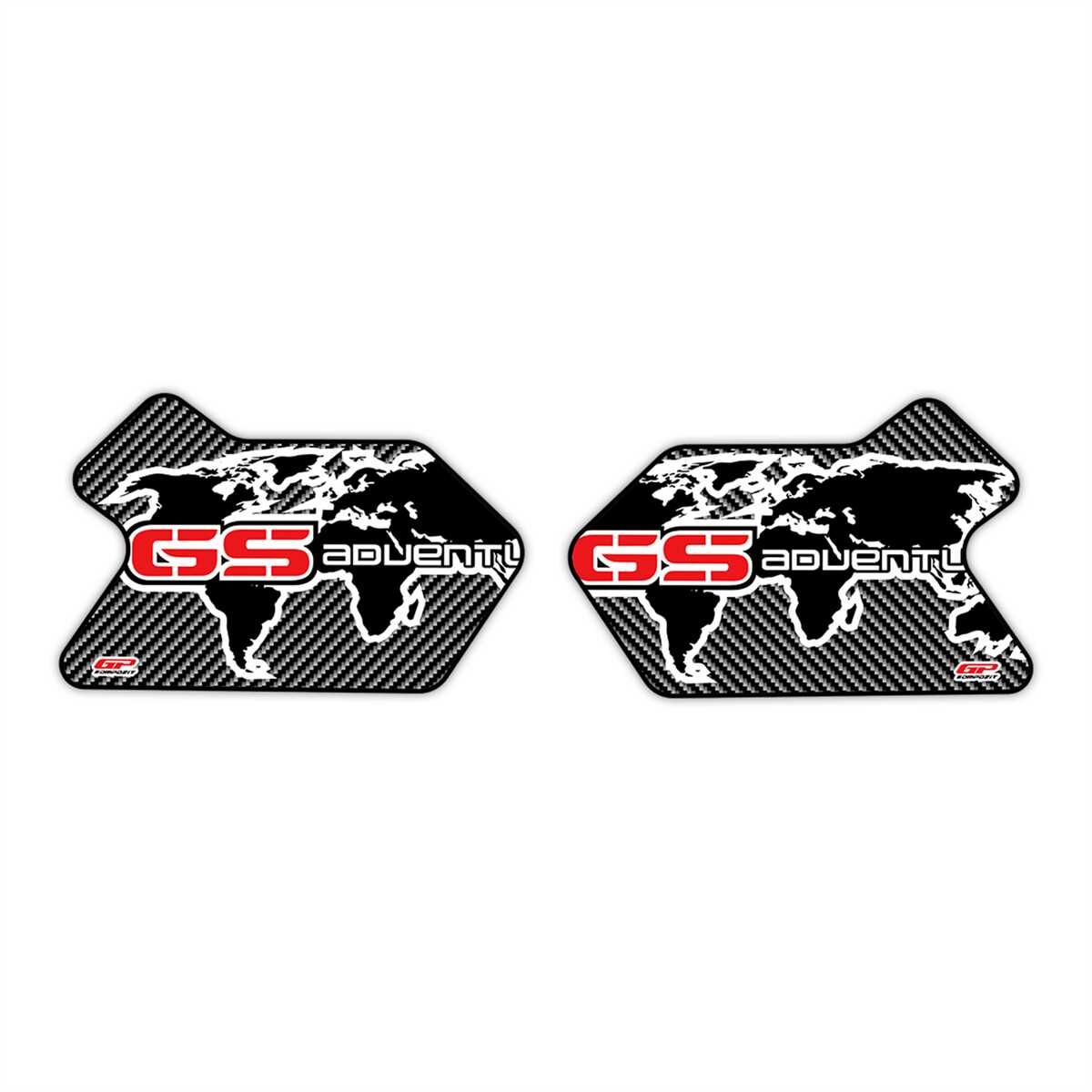 GP Kompozit BMW R 1200 GS / R 1250 GS ADV 2013-2024 Uyumlu Yan Pad Karbon