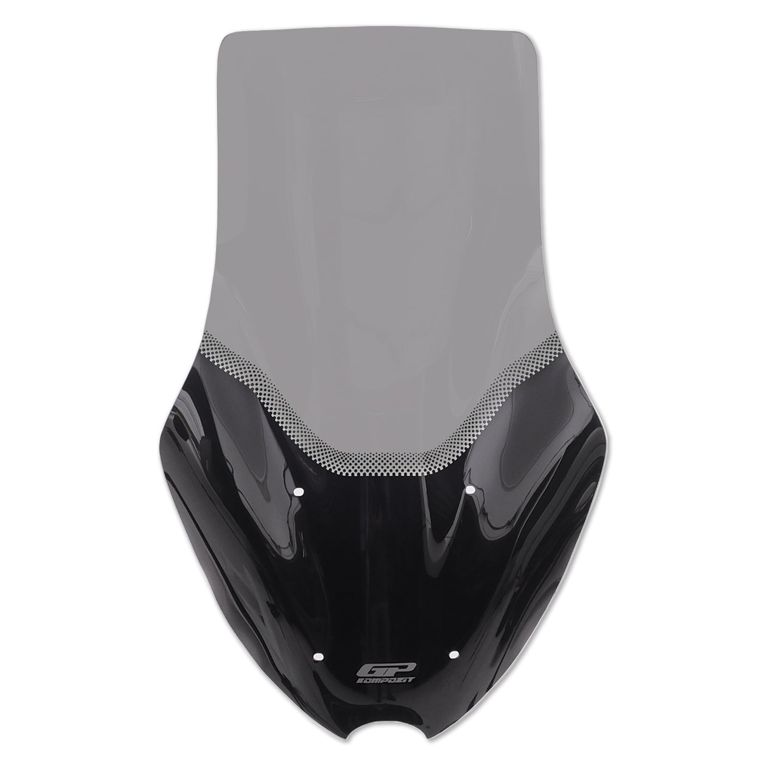 GP Kompozit Yamaha NMAX 125 / 155 2025-2026 Uyumlu Ön Tur Camı Füme 72 cm