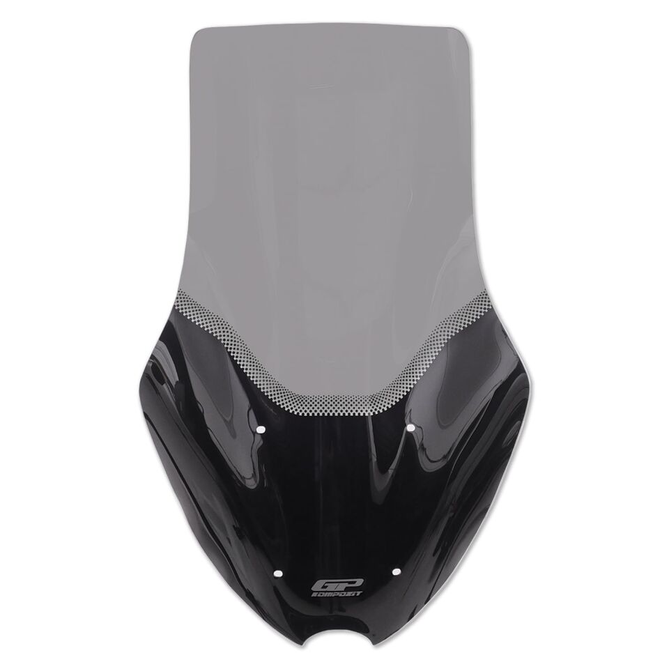 GP Kompozit Yamaha NMAX 125 / 155 2025-2026 Uyumlu Ön Tur Camı Füme 72 cm