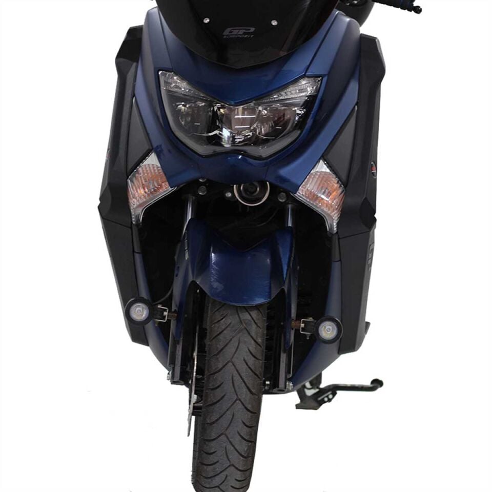 GP Kompozit Yamaha NMAX 125 / 155 2015-2020 Uyumlu Bacak Koruma Siyah