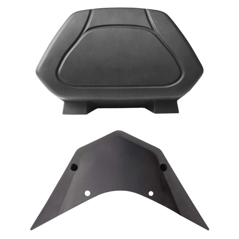 GP Kompozit Honda PCX 125 / 150 2014-2025 Uyumlu HS Sissy Bar Siyah