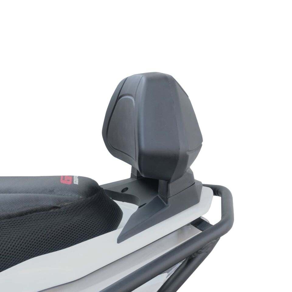 GP Kompozit Honda PCX 125 / 150 2014-2025 Uyumlu HS Sissy Bar Siyah