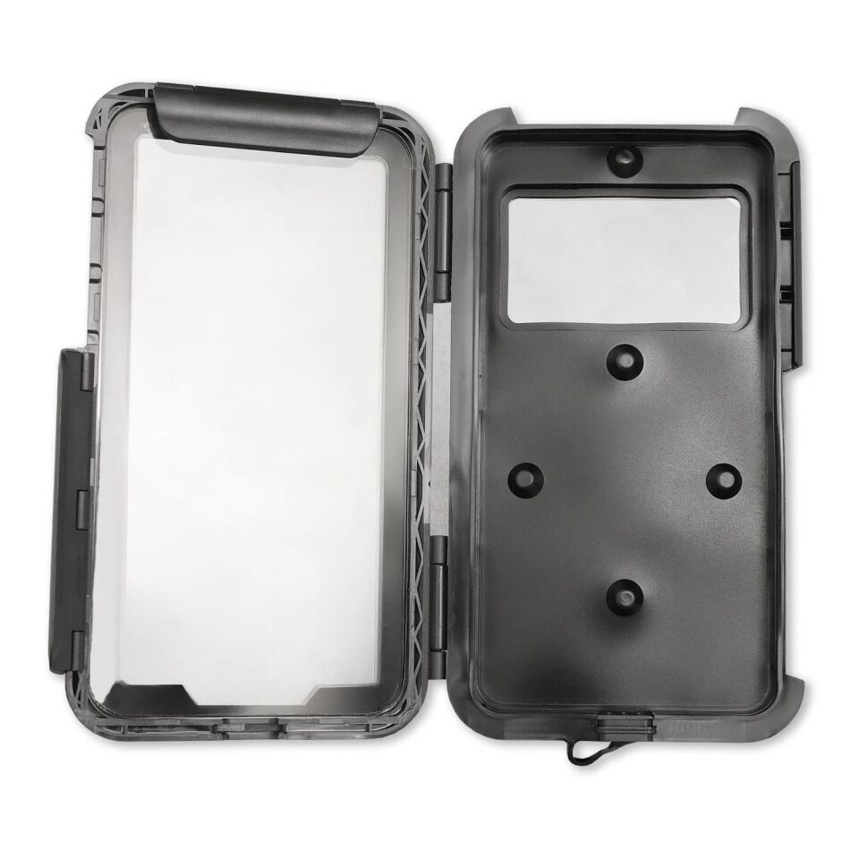 GP Kompozit TTR03 Universal Su Geçirmez Plastik Telefon Tutucu Siyah (1 Adet Renkli Boyunluk Buff Hediye)