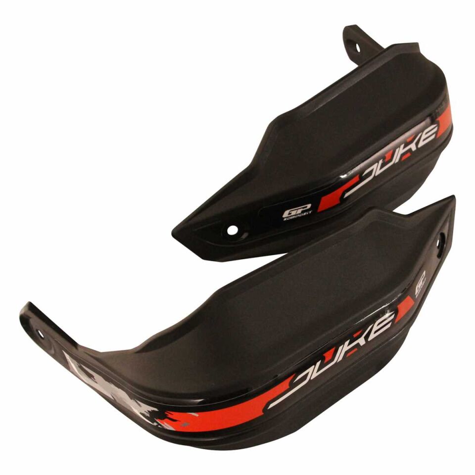 GP Kompozit KTM Duke 250 2024 Uyumlu Plastik Elcik Koruma Siyah
