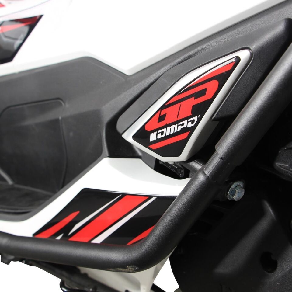 GP Kompozit Honda PCX 125 2021-2024 Uyumlu Artçı Ayak Pad Gri