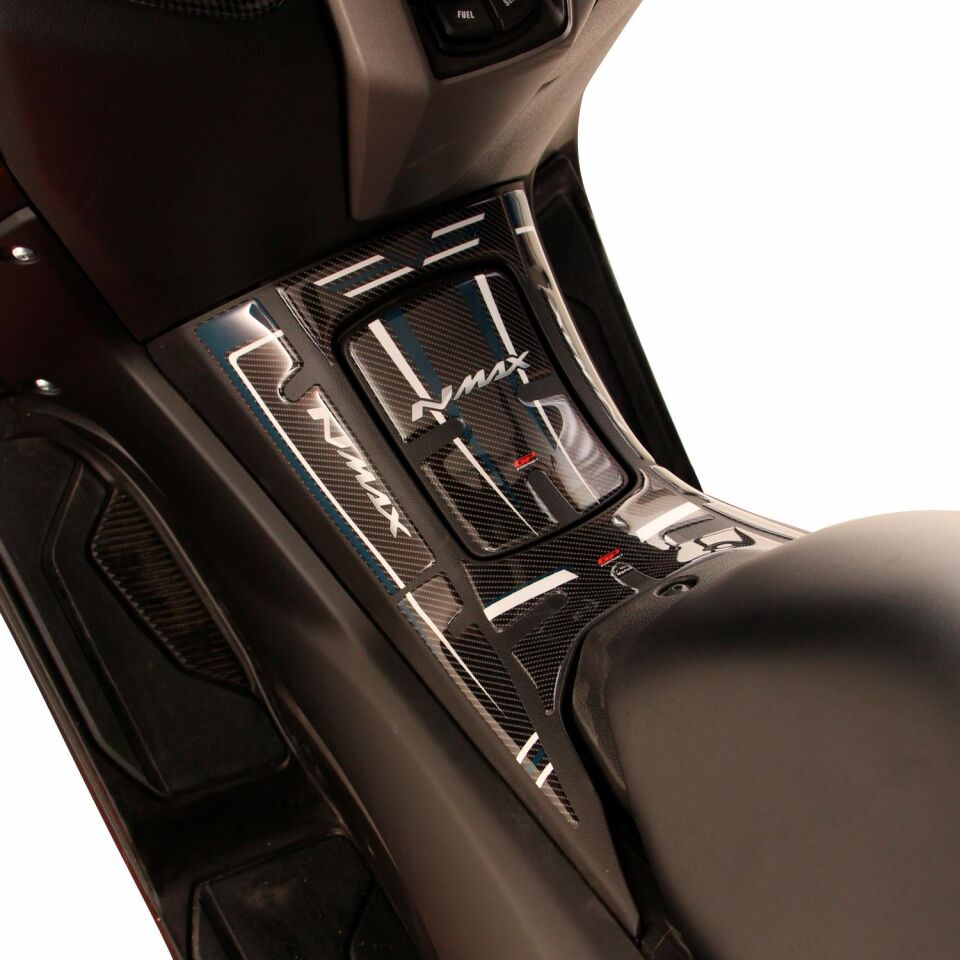 GP Kompozit Yamaha NMAX 125 / 155 2021-2024 Uyumlu Tank Pad Seti Kırmızı