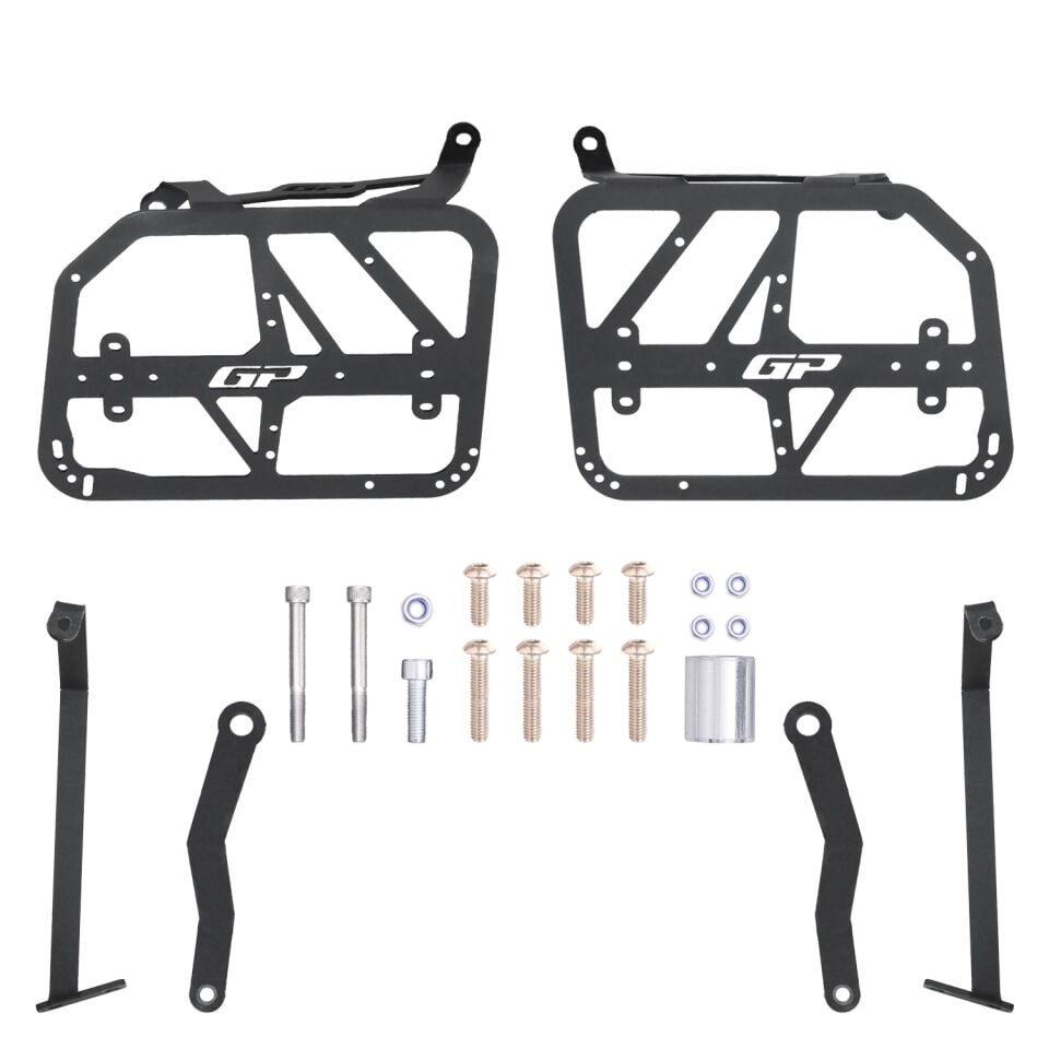 GP Kompozit Benelli TRK 251 2019-2024 Uyumlu Yan Çanta Demiri Siyah