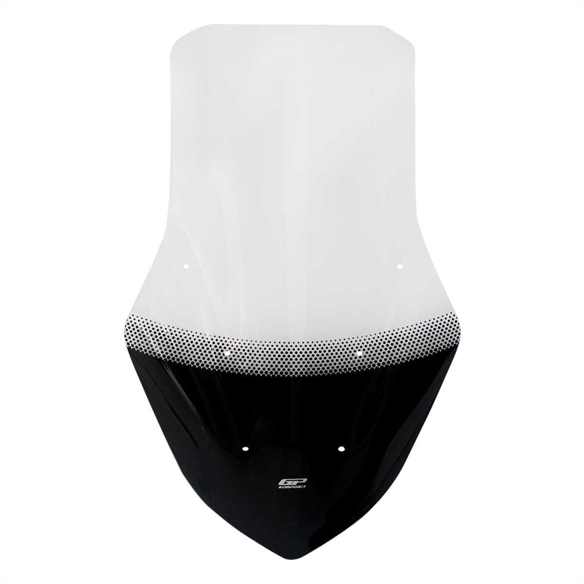 GP Kompozit Yamaha NMAX 125 / 155 2021-2024 Uyumlu Ayaklı Tur Camı Şeffaf