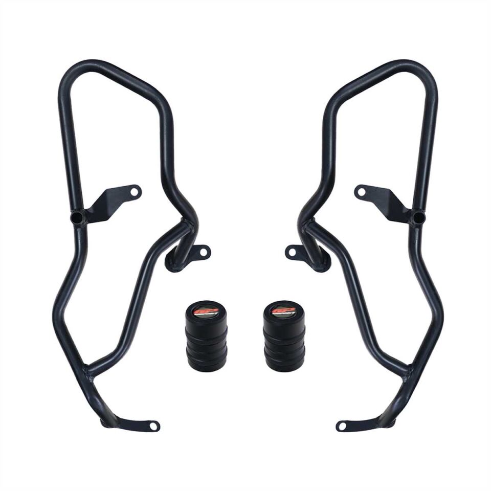 GP Kompozit BMW F 750 GS 2020-2024 Uyumlu Motor Koruma Demiri Siyah