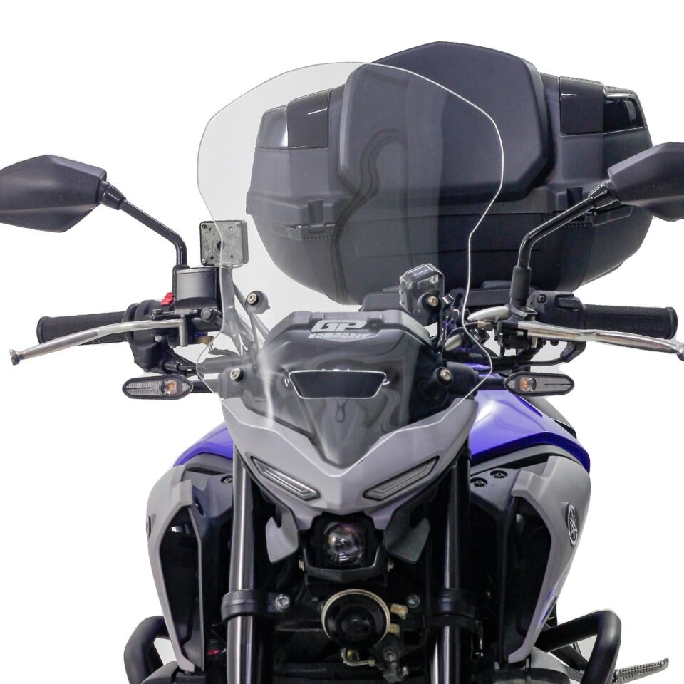 GP Kompozit Yamaha MT-25 2020-2026 Uyumlu Tur Camı Füme 48 cm