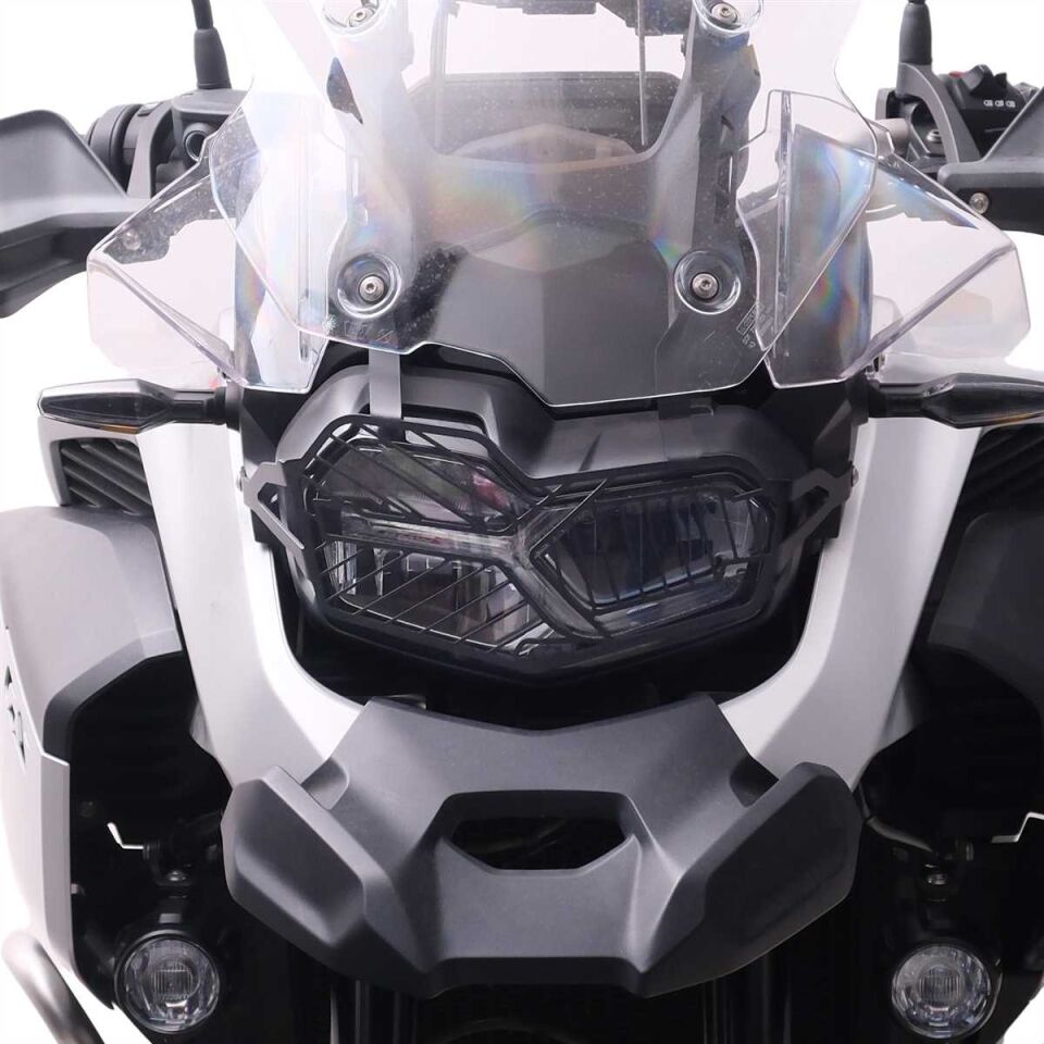 GP Kompozit BMW F 900 GS ADV 2024 Uyumlu Far Koruma Siyah