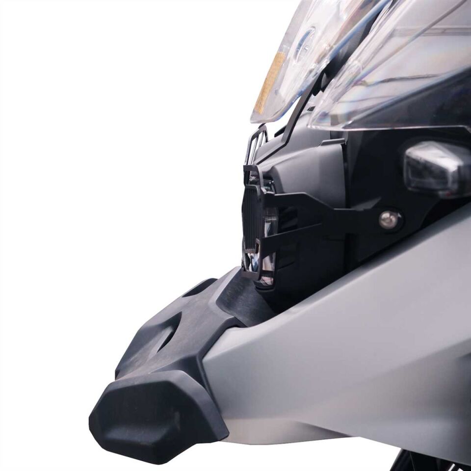 GP Kompozit BMW F 900 GS ADV 2024 Uyumlu Far Koruma Siyah
