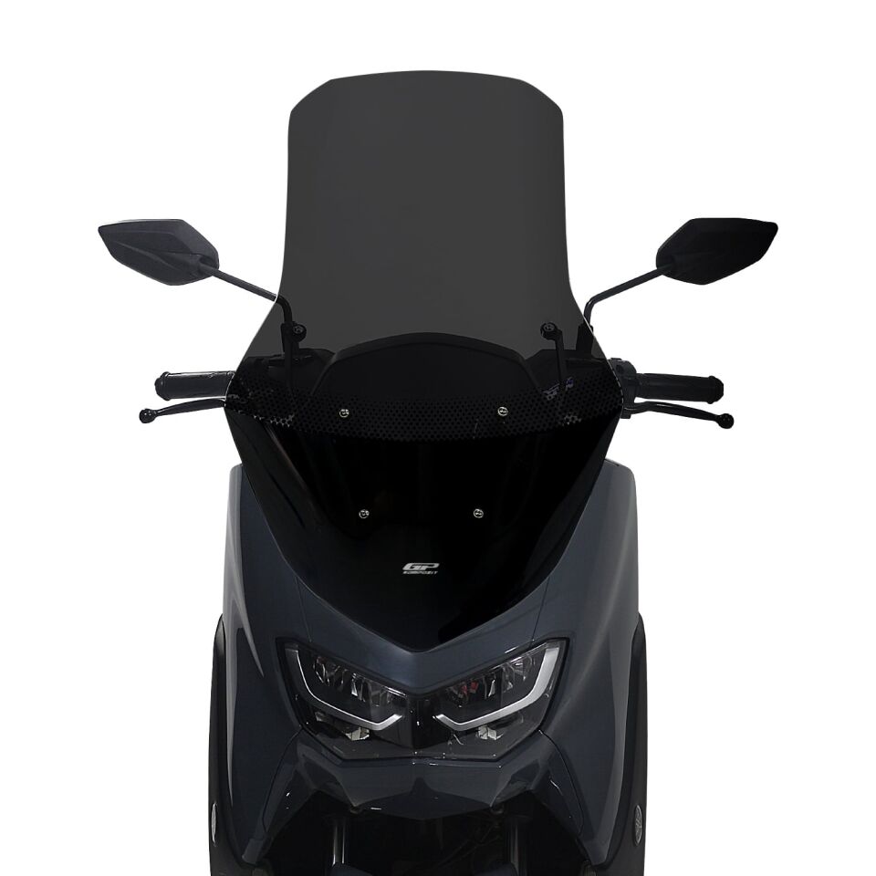 GP Kompozit Yamaha NMAX 125 / 155 2021-2024 Uyumlu Ayaklı Tur Camı Füme 72 cm