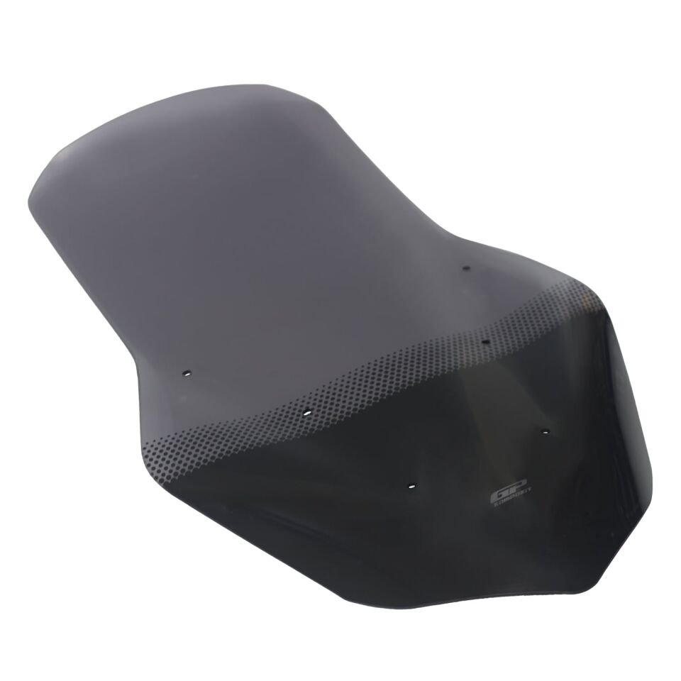 GP Kompozit Yamaha NMAX 125 / 155 2021-2024 Uyumlu Ayaklı Tur Camı Füme 72 cm