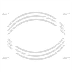 GP Kompozit Universal Tek Jant Şeridi Reflektif Gri