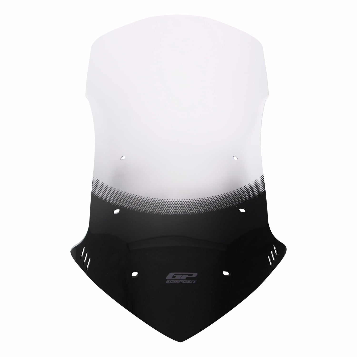 GP Kompozit Honda NC 750 X 2021-2024 Uyumlu Baskılı Tur Camı Şeffaf 59 cm