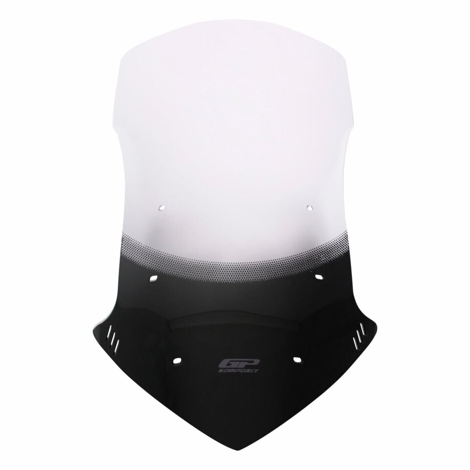 GP Kompozit Honda NC 750 X 2021-2024 Uyumlu Baskılı Tur Camı Şeffaf 59 cm