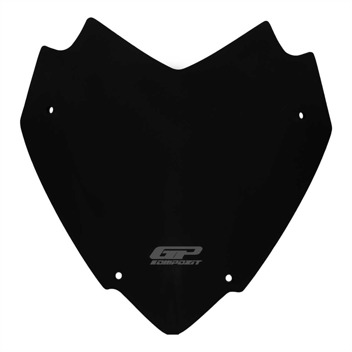 GP Kompozit Yamaha XMAX 2018-2023 Uyumlu Spor Ön Cam Siyah