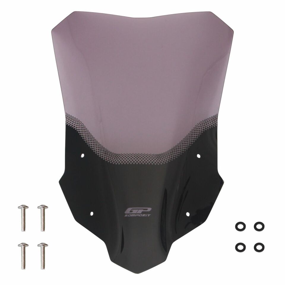 GP Kompozit Honda XL750L Transalp 2023-2024 Uyumlu Ön Cam Füme 53 cm