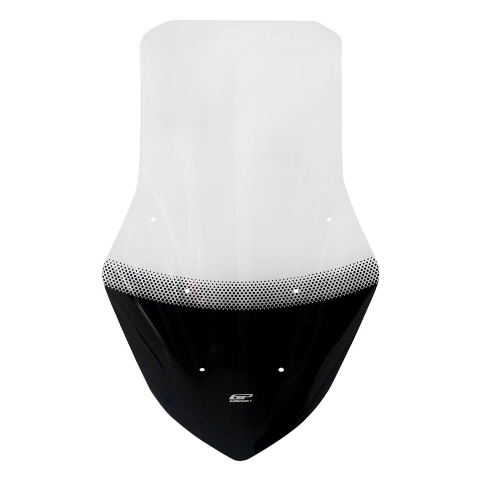 GP Kompozit Yamaha NMAX 125 / 155 2021-2024 Uyumlu Ayaklı Tur Camı Şeffaf 72 cm
