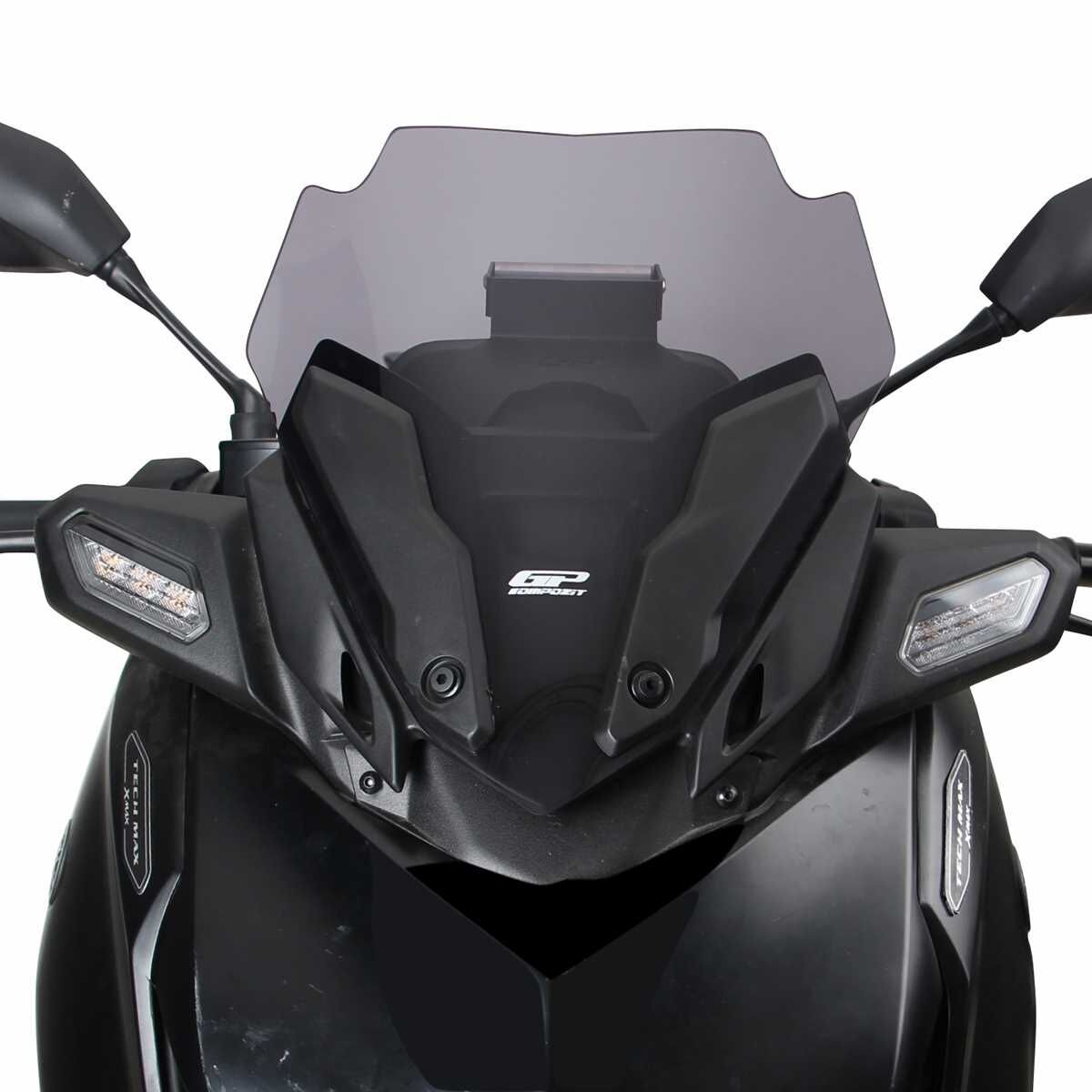 GP Kompozit Yamaha XMAX 250 2024 Uyumlu Spor Ön Cam Füme