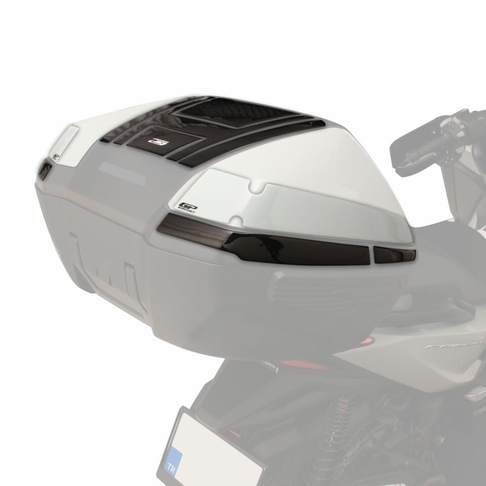 GP Kompozit Honda Forza 250 2018-2026 Uyumlu Çanta Pad Seti Nardo Gri
