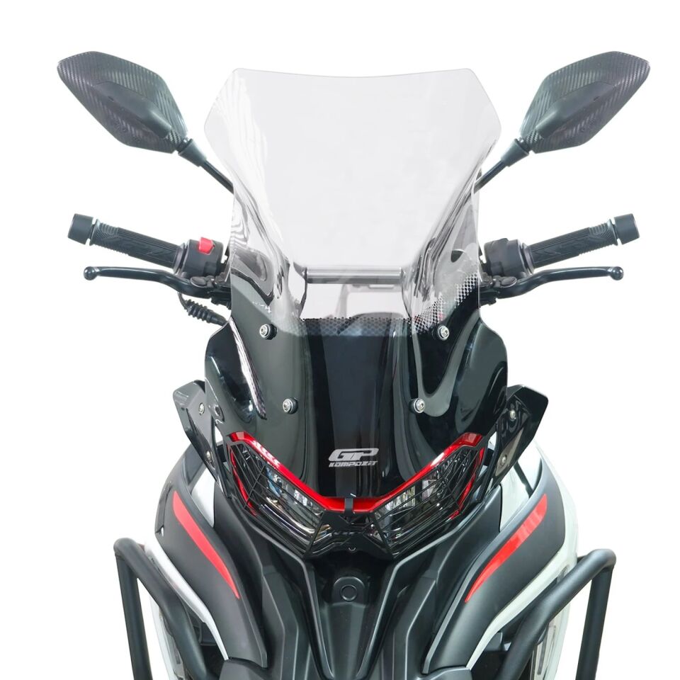 GP Kompozit Benelli TRK 702 X 2024 Uyumlu Ön Cam Şeffaf