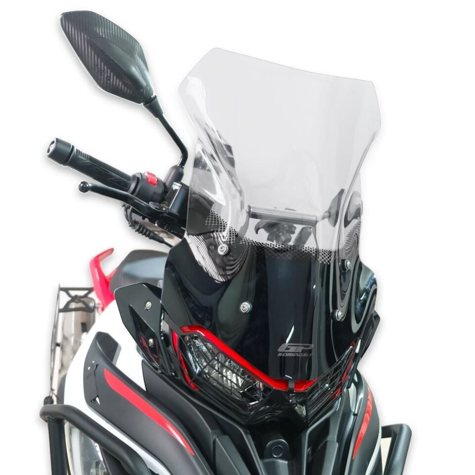 GP Kompozit Benelli TRK 702 X 2024 Uyumlu Ön Cam Şeffaf