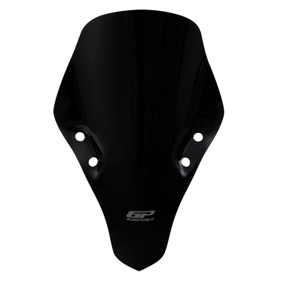 GP Kompozit CF Moto 250 SR 2020-2025 Uyumlu Ön Cam Siyah 42 cm